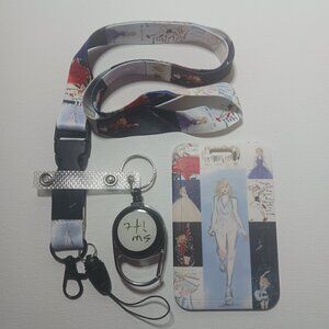 New Taylor Swift Eras Tour Lanyard,Key Chain and ID Card Holder